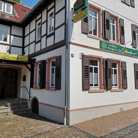Zur Sonne Hotell Alsbach-Hähnlein Eksteriør bilde